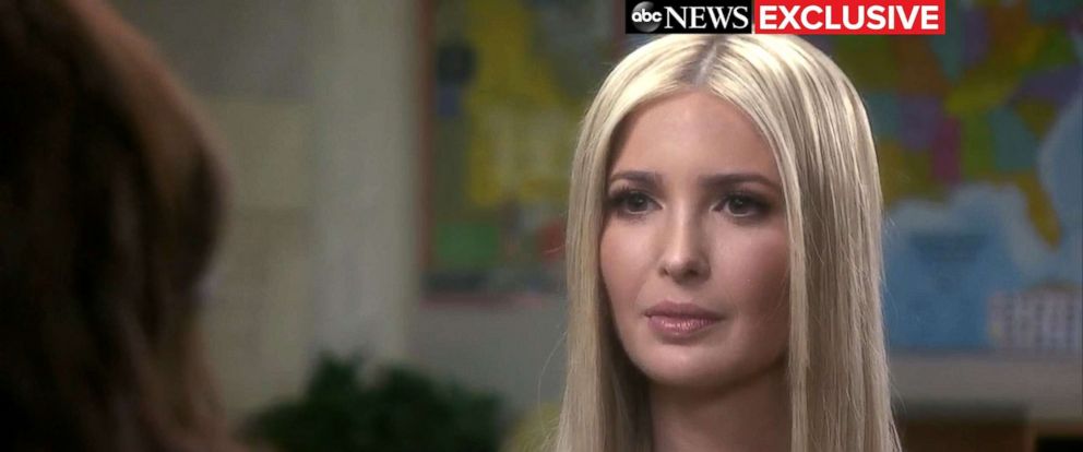 PHOTO: Ivanka Trump sits down with ABC News Deborah Roberts for an exclusive interview, Nov. 27, 2018.