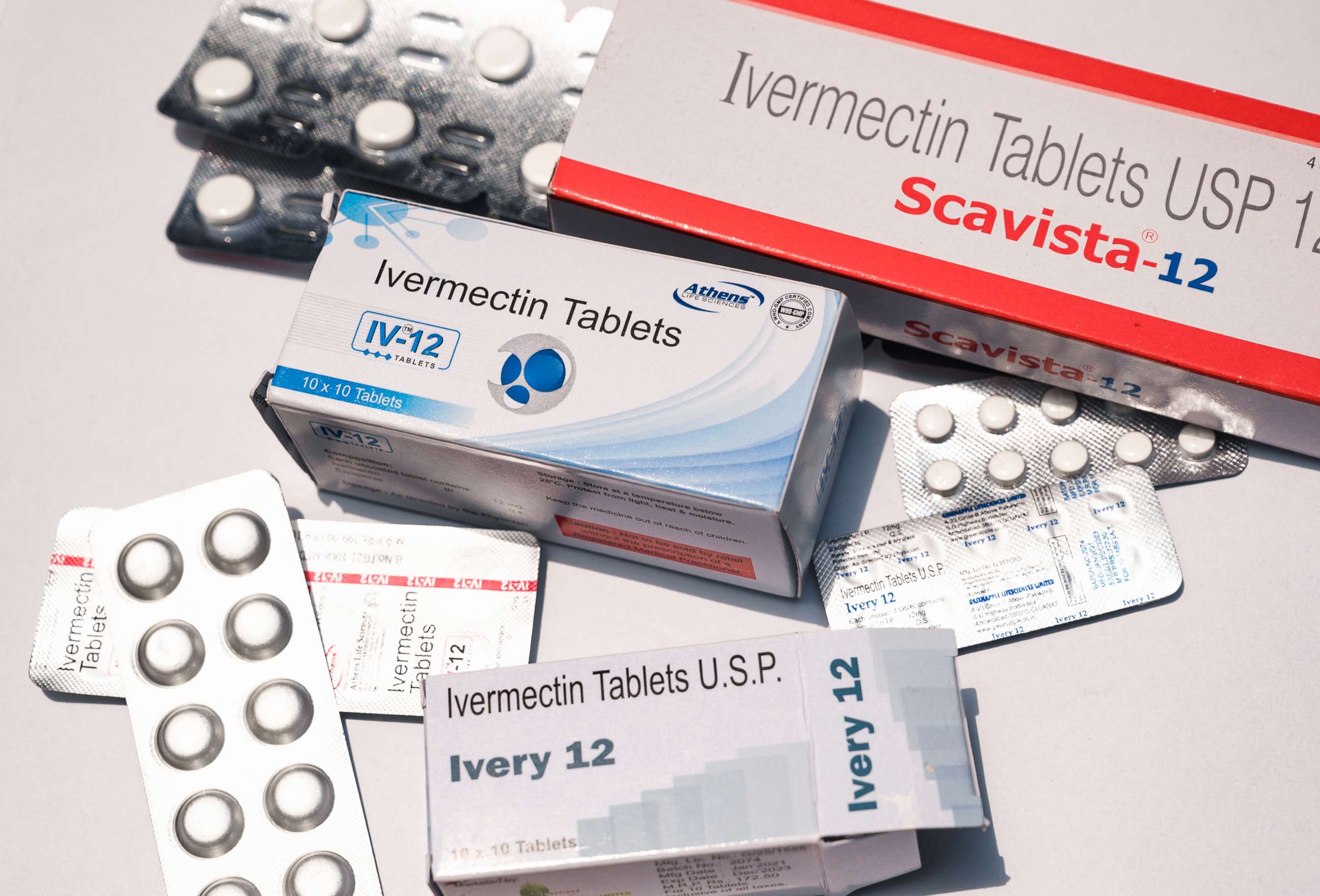 PHOTO: In this May 19, 2021, file photo, the tablets of Ivermectin drugs are shown in Tehatta, West Benga, India.