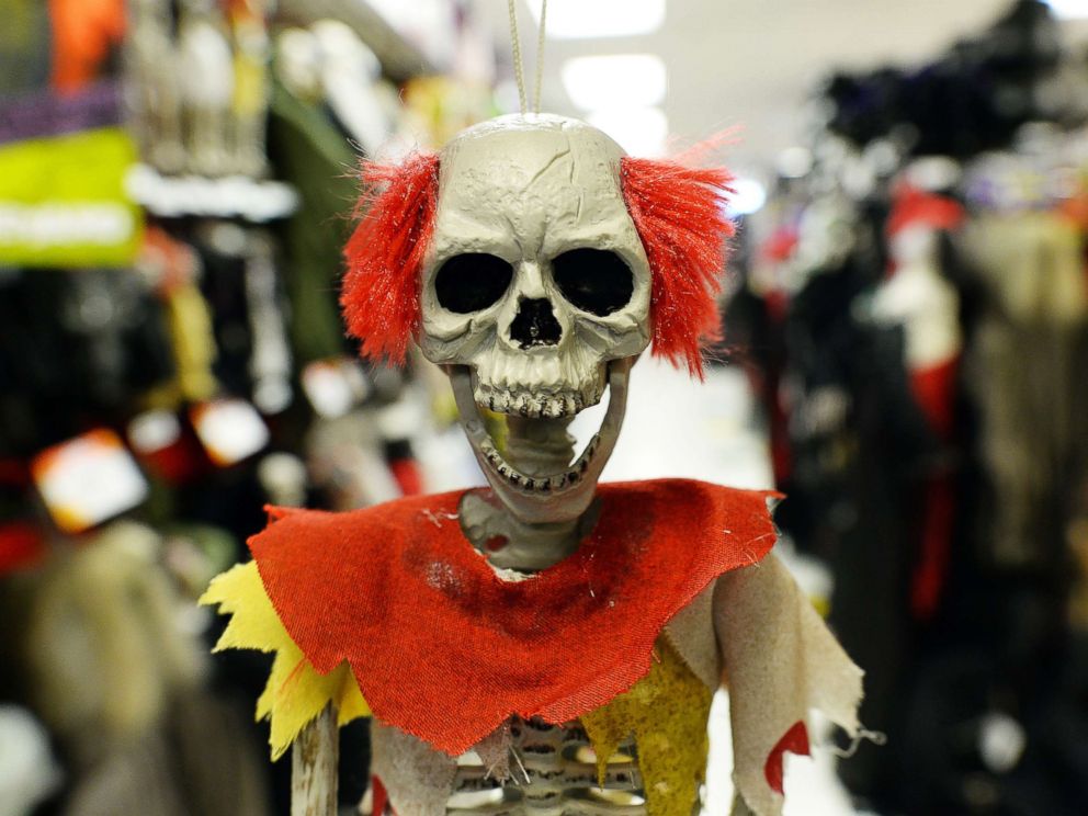 PHOTO: Halloween decorations are displayed at a store in Rockville, Md., Oct. 22, 2013.