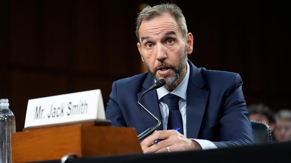 Jack Smith tells lawmakers 'I stand by' decisions to charge Trump