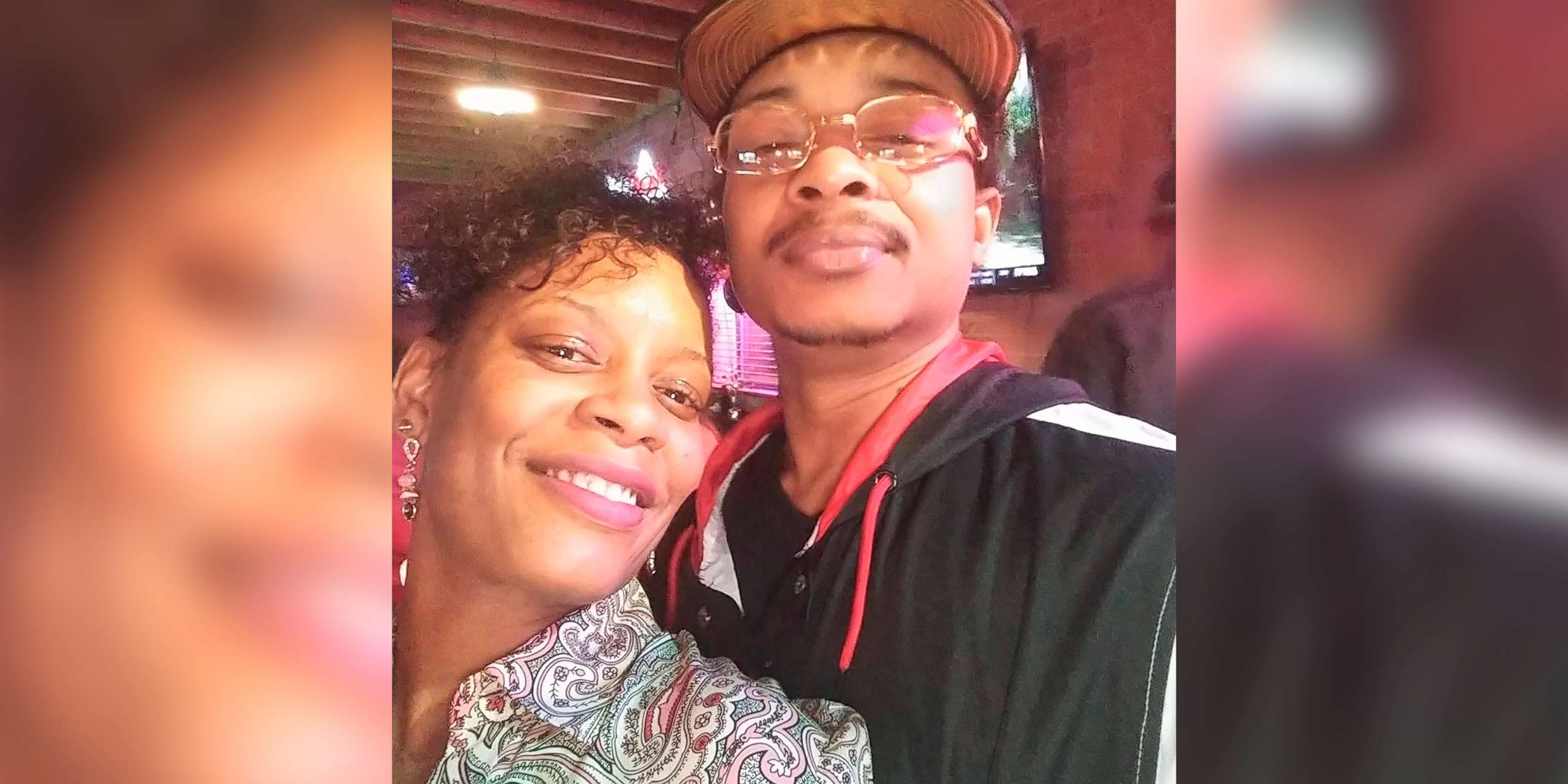 PHOTO: In this September 2019 selfie photo taken in Evanston, Ill., Adria-Joi Watkins poses with her second cousin Jacob Blake.