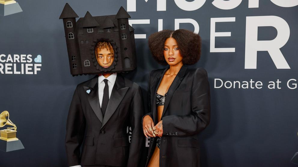 PHOTO: Jaden Smith and Willow Smith attend the 67th GRAMMY Awards Feb. 2, 2025 in Los Angeles, California.