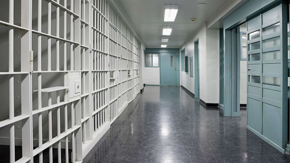PHOTO: In this undated file photo, a hallway in a jail is shown.