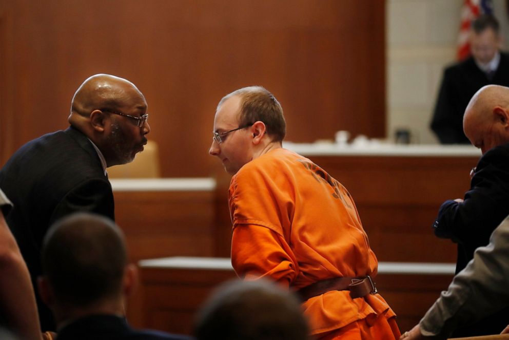 PHOTO: Jake Patterson appears for a brief hearing in Barron County Circuit Court on Wednesday, Feb. 6, 2019, in Barron, Wis. Patterson, 21, is accused of killing James and Denise Closs on Oct. 15 and kidnapping their daughter, Jayme Closs. 