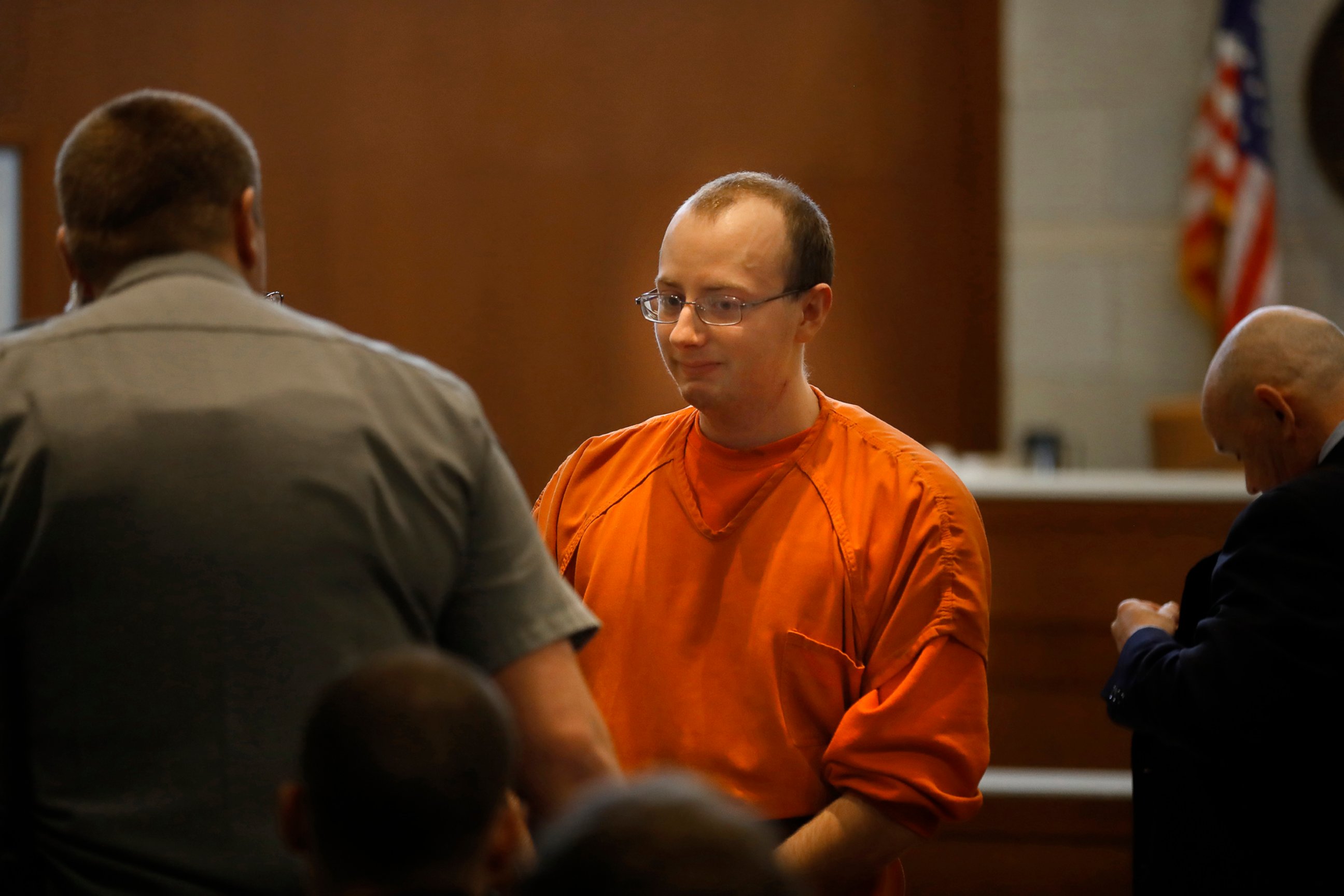 PHOTO: Jake Patterson appears for a brief hearing in Barron County Circuit Court on Wednesday, Feb. 6, 2019, in Barron, Wis. 