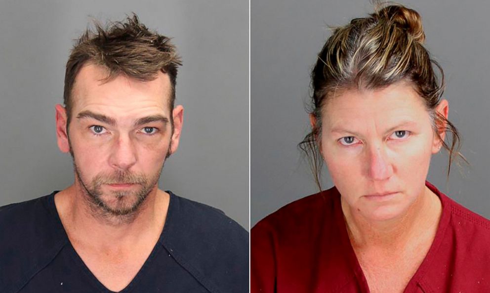PHOTO: James Crumbley, left, and Jennifer Crumbley are seen in photos provided by the Oakland County Sheriff's Office.