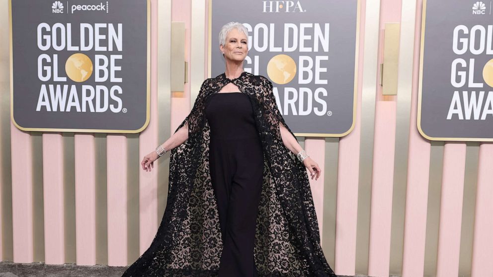 PHOTO: Jamie Lee Curtis at the 80th Annual Golden Globe Awards at The Beverly Hilton on January 10, 2023 in Beverly Hills, California.