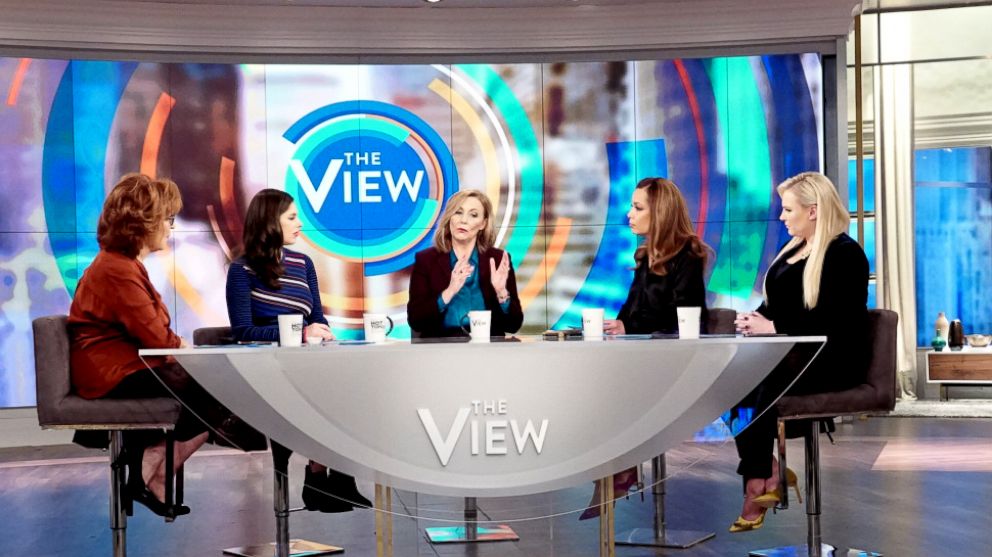 PHOTO: Jen Broberg from "Abducted in Plain Sight" explains to "The View" co-hosts how Robert Birtchtold manipulated her her childhood and kidnappings, Feb. 25, 2019.