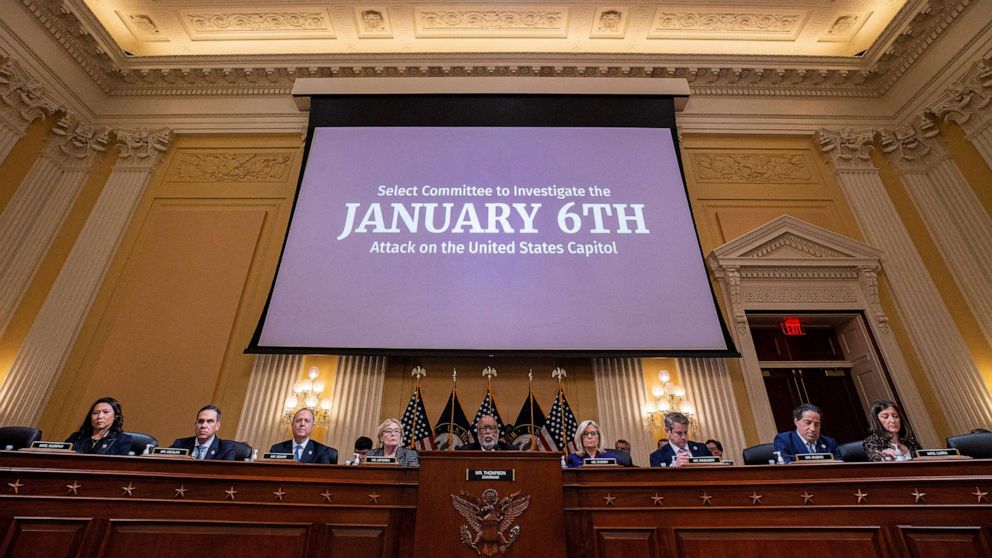 PHOTOS: Rep.  Bennie Thompson, chairman of the House Select Committee to Investigate the January 6th Attack on the US Capitol, speaks during a hearing in Washington, US, Dec.  19, 2022.