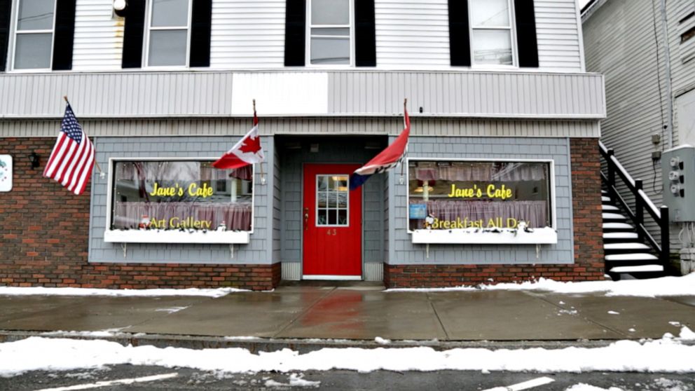 PHOTO: Jane's Cafe is walking distance from a border entry point.