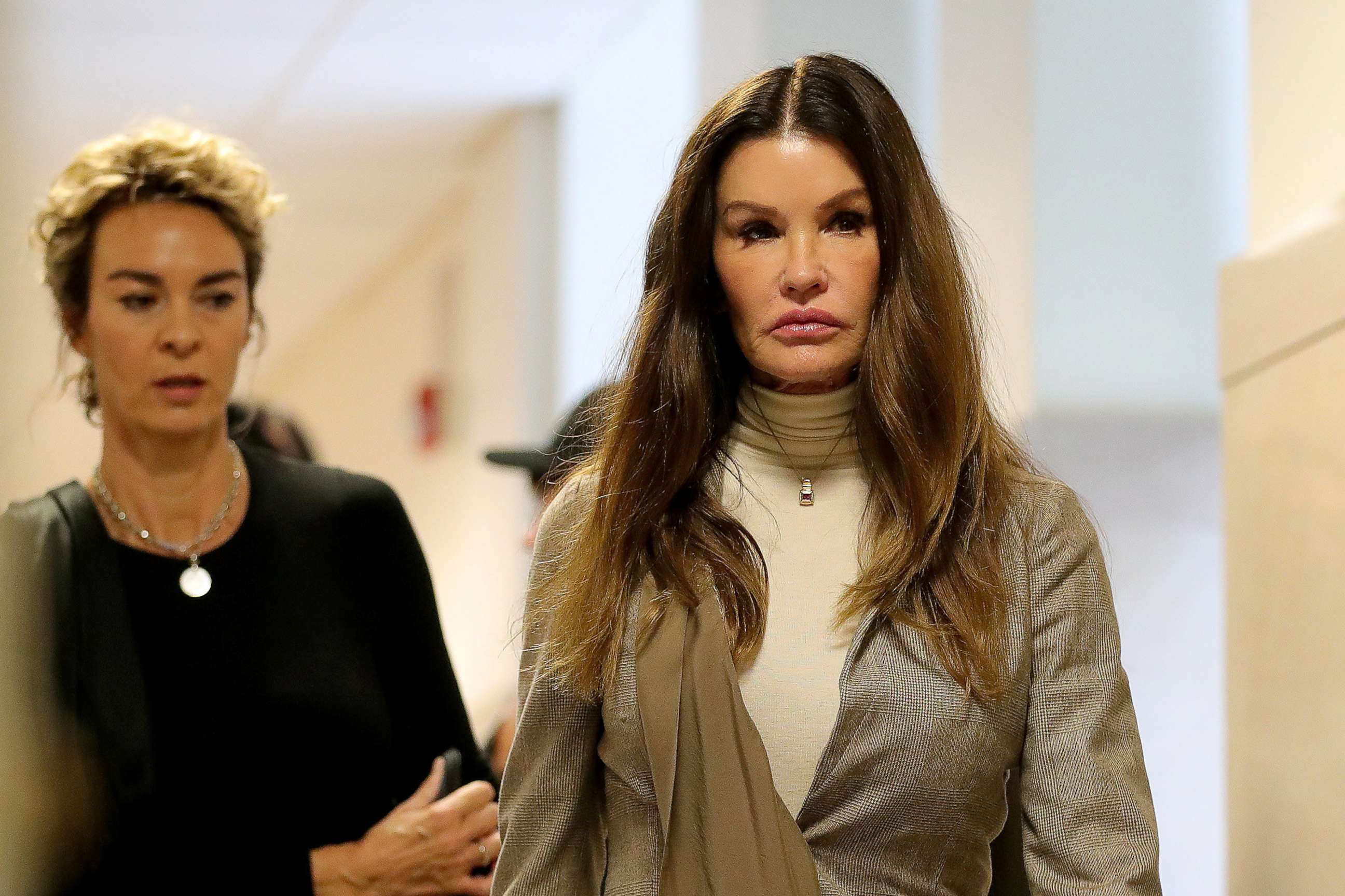 PHOTO: Former model Janice Dickinson arrives at the sentencing hearing for the sexual assault trial of  Bill Cosby at the Montgomery County Courthouse in Norristown, Pa., Sept. 24, 2018.