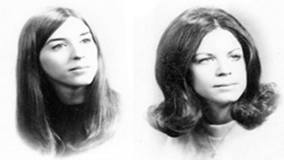 PHOTO: Janice Pietropola and Lynn Seethaler are pictured in images released by the Virginia Beach Police Department. The two 19-year-old women were slain in 1973 while on vacation in Virginia.