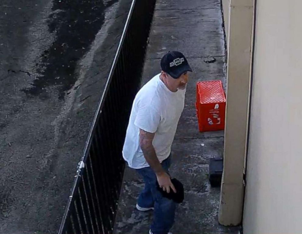 PHOTO: The FBI released this undated surveillance image in efforts to find a bank robber that was nicknamed the "Traveling Bandit," who robbed at least seven banks in six states.