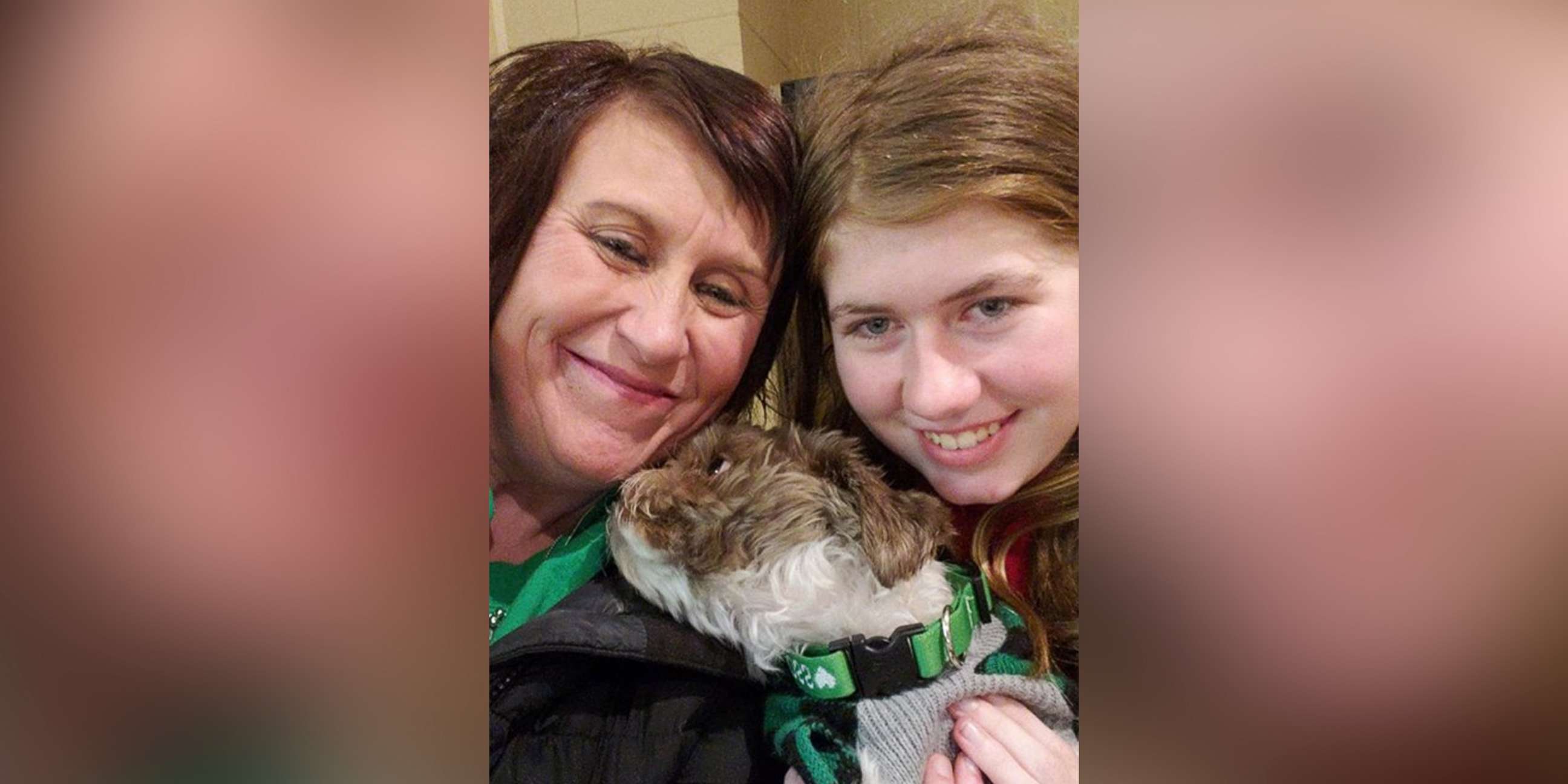 PHOTO: Jayme Closs, 13, is pictured in a photo shared on social media after reuniting with her aunt and godmother, Jennifer Smith, Jan. 11, 2019.