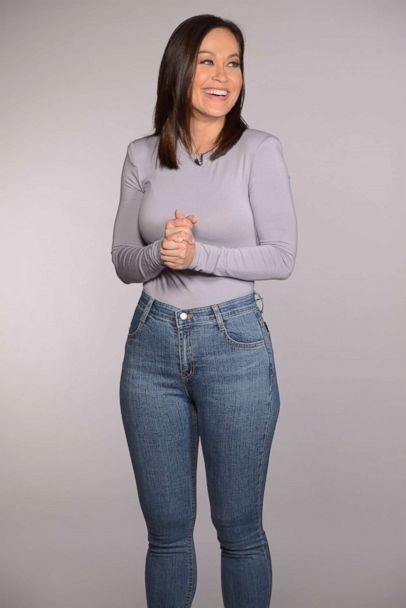 older women in tight jeans
