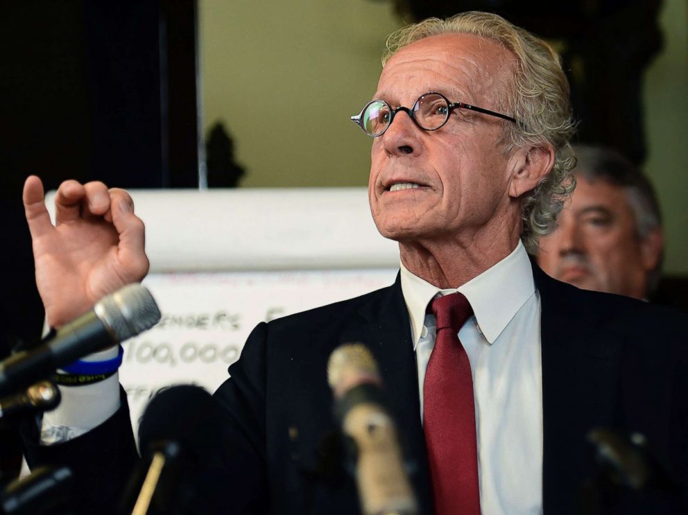 PHOTO: Attorney Jeff Anderson speaks during a press conference detailing the settlement reached between clergy sexual abuse victims and the Archdiocese of St. Paul and Minneapolis, at his office, May 31, 2018, in St. Paul, Minn.
