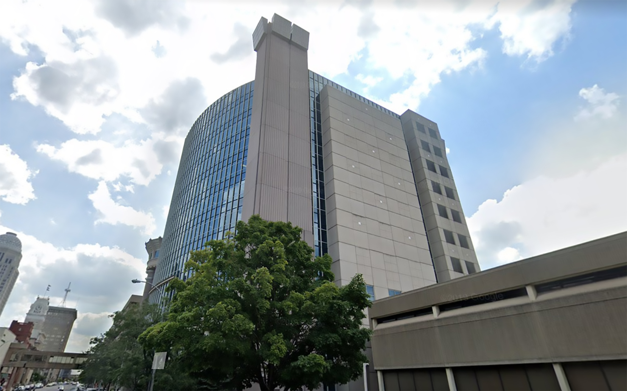 PHOTO: A Google Maps Street View image shows the Jefferson Circuit Court building standing in Louisville, Ky., July 2019.