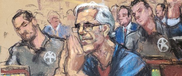 Image result for images of JEFFREY EPSTEIN IN COURT