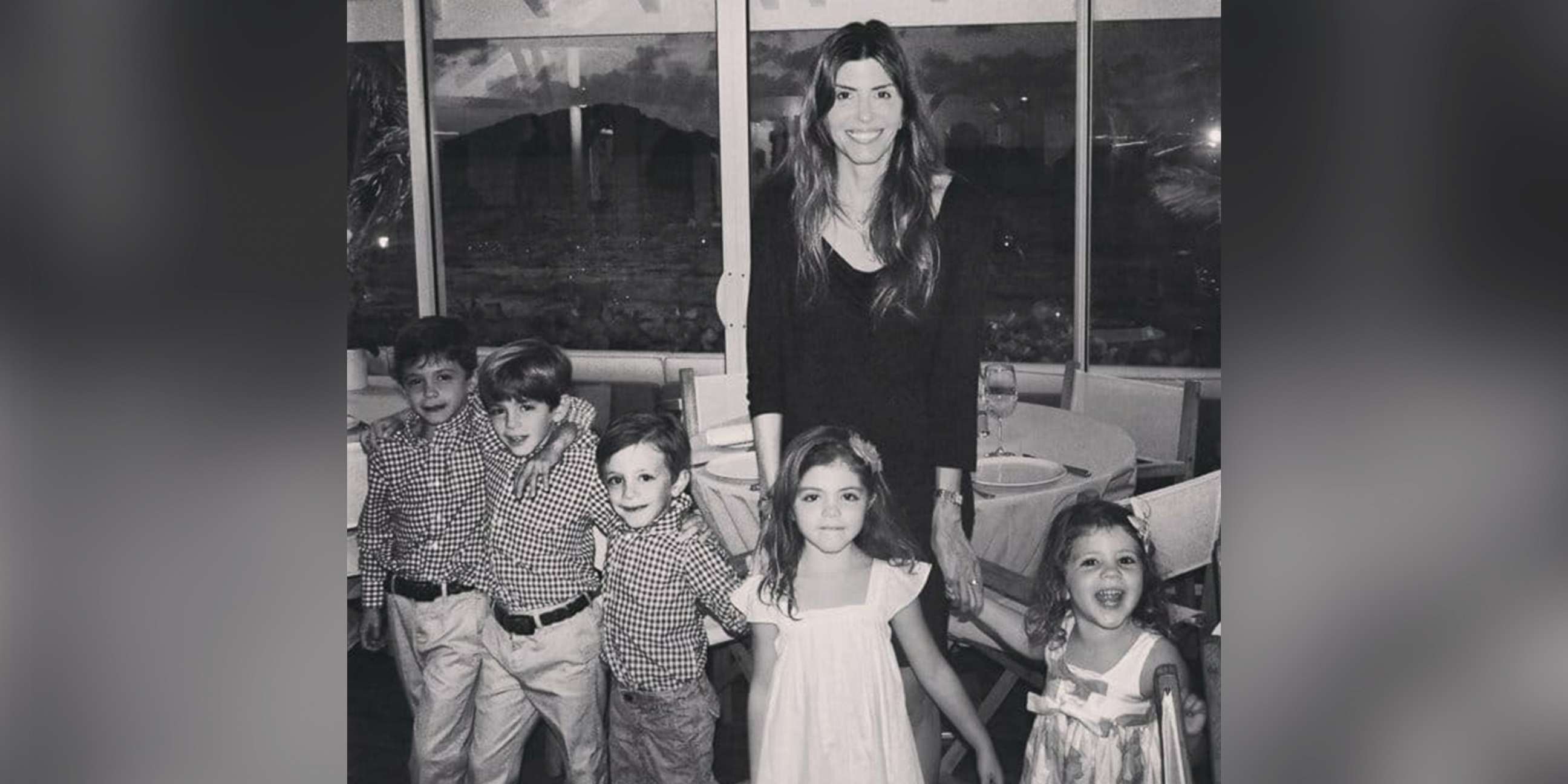 PHOTO: Jennifer Dulos, 50, of Connecticut, is pictured with her five children in an undated family photo.