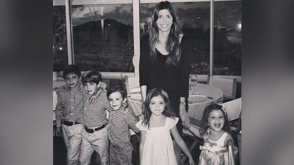 PHOTO: Jennifer Dulos, 50, of Connecticut, is pictured with her five children in an undated family photo.