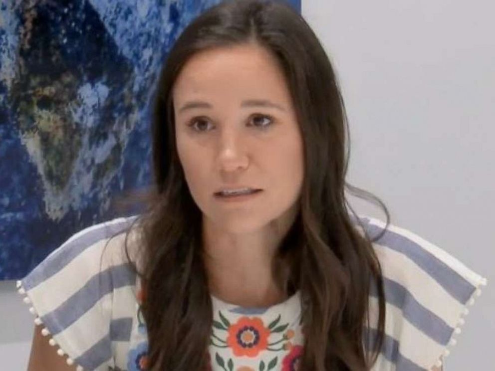 PHOTO: Jennifer Harughty was at a Houston Astros game with her family in July 2018 when she severely injured her left index finger after it was hit by a T-shirt fired from a cannon.