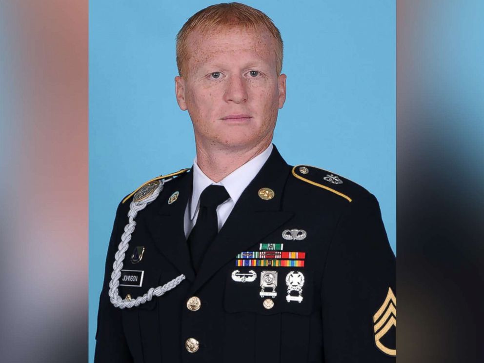 PHOTO: Staff Sgt. Jeremiah W. Johnson, 39, of Springboro, Ohio is pictured in an undated handout image released by the US Army on Oct. 6, 2017.
