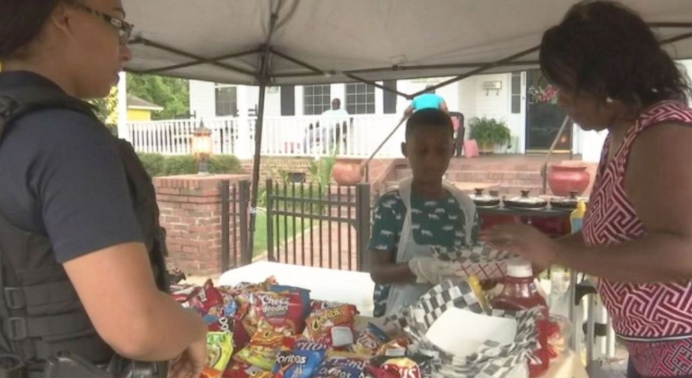 PHOTO: Jermaine Bell, a 6-year-old boy from South Carolina, gave up a chance to go to Disney World in an effort to help victims of Hurricane Dorian.