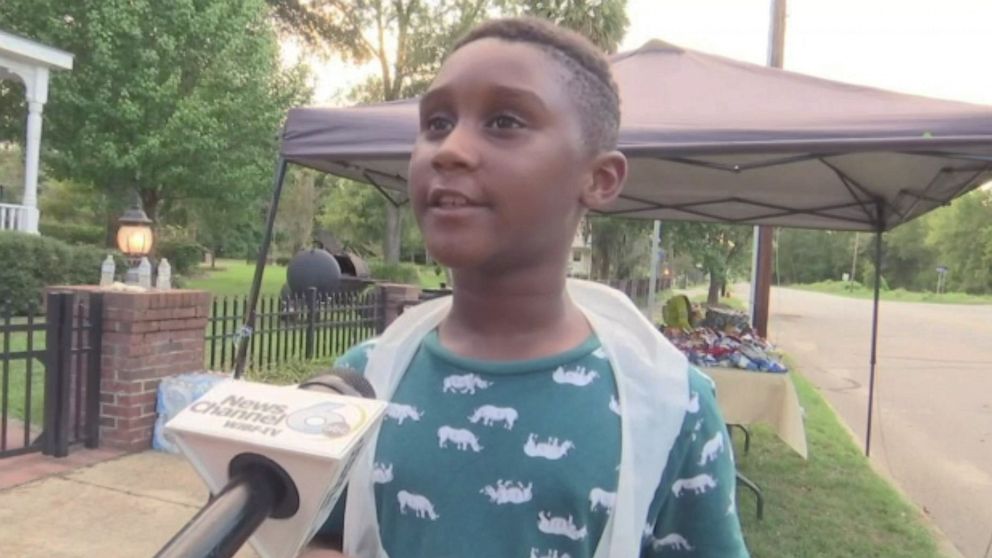 PHOTO: Jermaine Bell, a 6-year-old boy from South Carolina, gave up a chance to go to Disney World in an effort to help victims of Hurricane Dorian. 