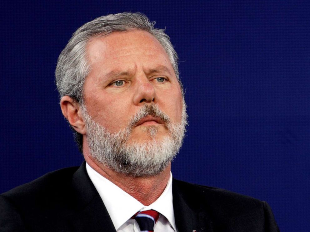 PHOTO: Liberty University President Jerry Falwell Jr. attends the school's commencement ceremonies in Lynchburg, Va., May 11, 2019.