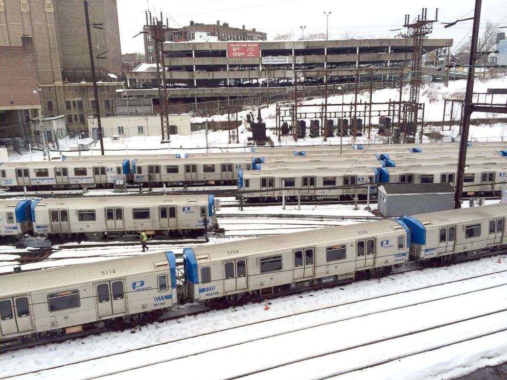 PHOTO: The Journal Square train yard with a PATH train entering the station pictured in this undated photo in Jersey City.