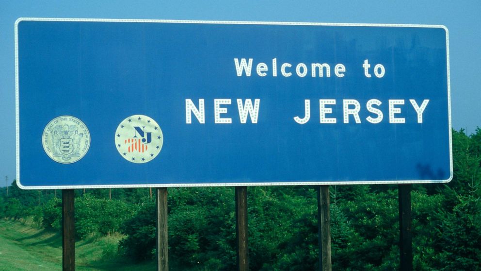 PHOTO: A welcome to New Jersey sigh. 