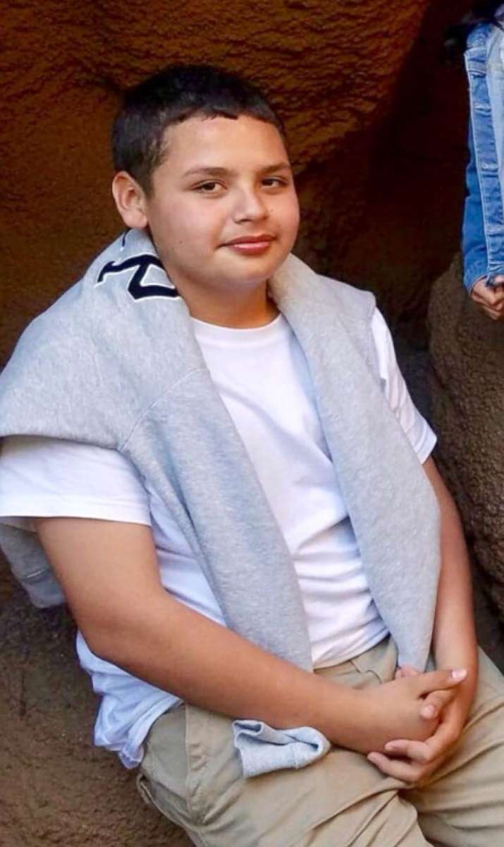 PHOTO: Jesse Hernandez, 13, who fell through a drainage pipe in Los Angeles, April 1, 2018, is seen in this undated photo released by the Los Angeles Fire Department.