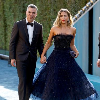 PHOTO: In this March 27, 2022, file photo, Cash Warren and Jessica Alba attend the 2022 Vanity Fair Oscar Party hosted by Radhika Jones at Wallis Annenberg Center for the Performing Arts in Beverly Hills, Calif.