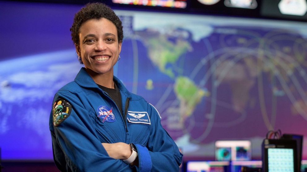 PHOTO: NASA astronaut Jessica Watkins is scheduled to fly to space for the first time as part of NASA's SpaceX Crew-4 mission launching to the International Space Station.