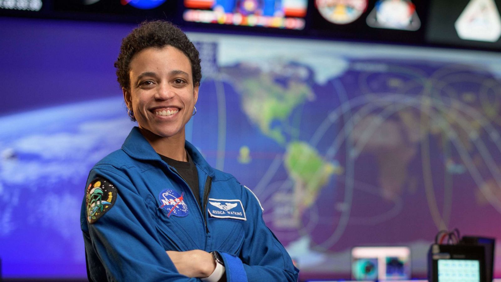 PHOTO: NASA astronaut Jessica Watkins is scheduled to fly to space for the first time as part of NASA's SpaceX Crew-4 mission launching to the International Space Station.