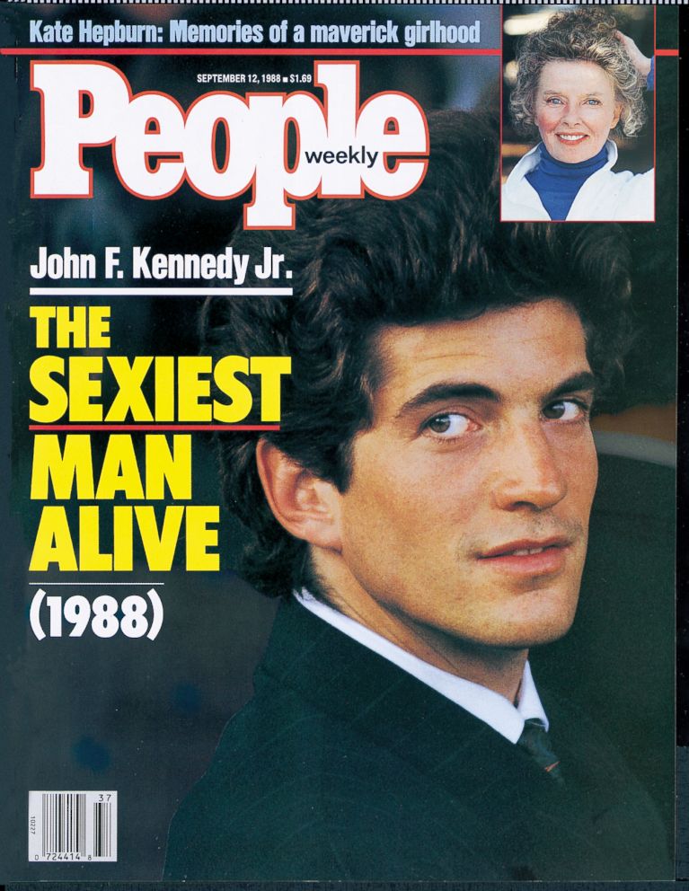 PHOTO: John F. Kennedy Jr. was named People Magazine's Sexiest Man Alive on their Sept. 12, 1988 issue.