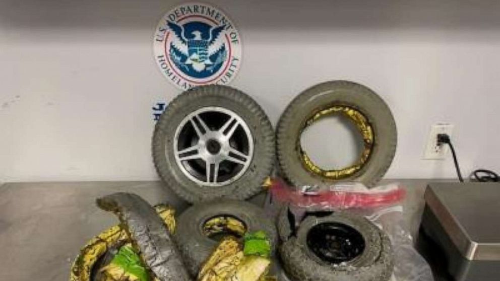 PHOTO: Emelinda Paulino De Rivas was arrested on Nov. 10 at John F. Kennedy International Airport in New York City when U.S. Customs and Border Protection noticed that the wheels on the wheelchair she was traveling in were not actually turning.