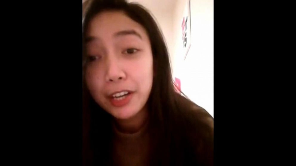 PHOTO: Jhoanna Buendia of England told ABC News that she was afraid to return to work after her mentor/aunt died in Miami of coronavirus.