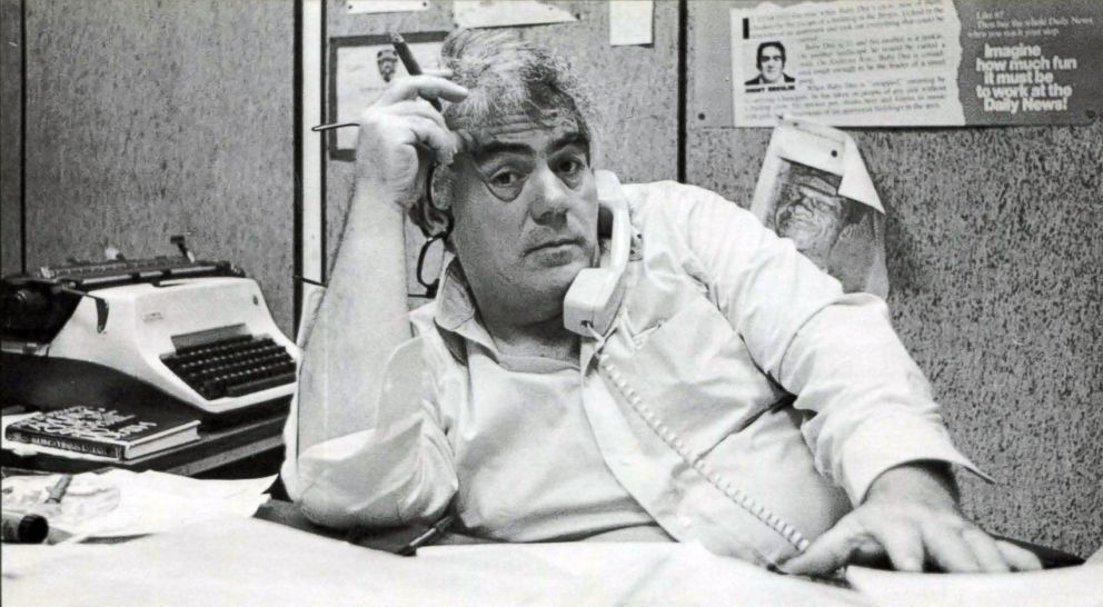 PHOTO: Legendary New York newspaper columnist Jimmy Breslin, 1970.