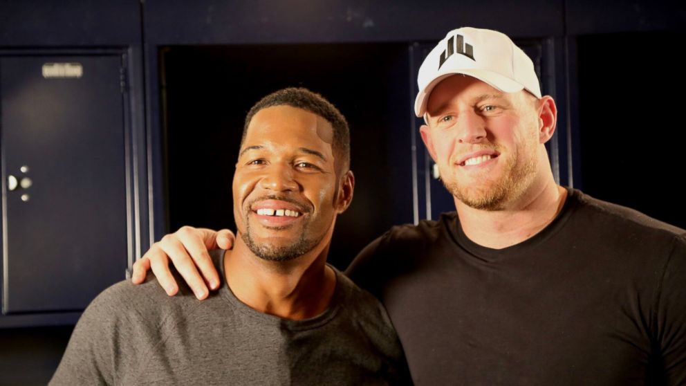PHOTO:Football star J.J. Watt opened up about how he raised over $26 million for Hurricane Harvey relief efforts in an interview with ABC News' Michael Strahan. 