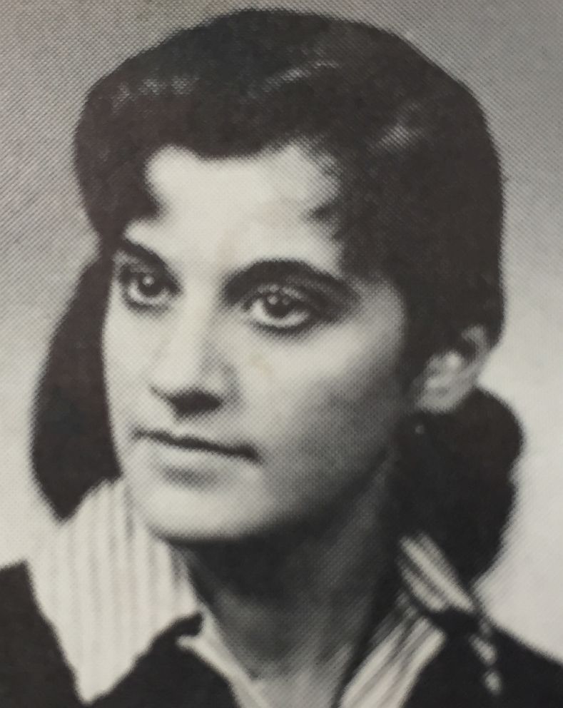 PHOTO: Yearbook photo of Joan Brody when she was 16.