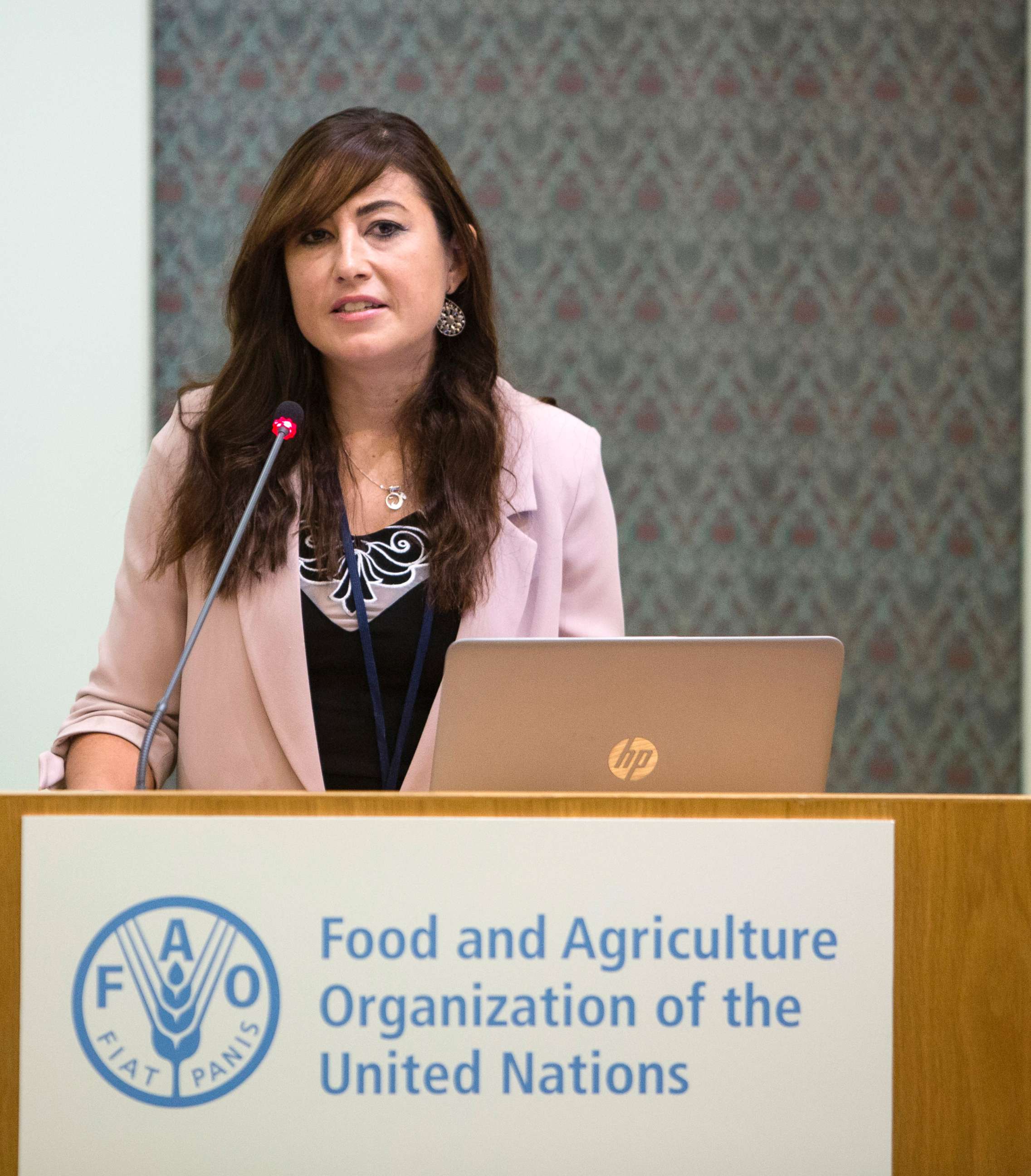 PHOTO: This photo provided, March 12, 2019 by the United Nations Food and Agriculture Organization(FAO) shows British national Joanna Toole, in Rome, July 12, 2018. 
