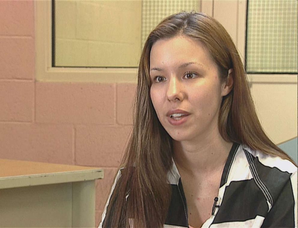 PHOTO: Jodi Arias was 26 when she met Travis Alexander, 29, in 2006. The two were in a relationship before was brutally murdered. She was charged and convicted in his slaying. She spoke to ABC News, here, in 2008.
