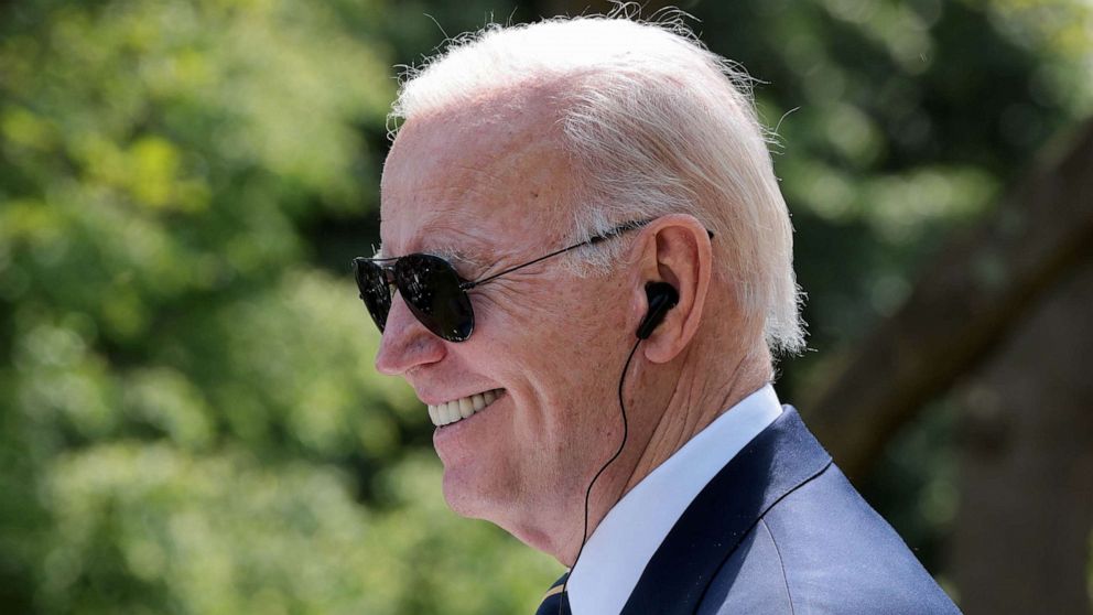 President Joe Biden, 80, made his 2024 bid official Tuesday when he released his first campaign video.