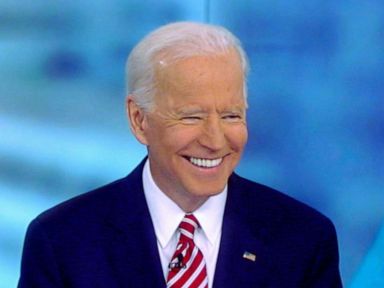 PHOTO: Former Vice President and Democratic presidential candidate Joe Biden appears on ABCs, The View, in New York, April 26, 2019.