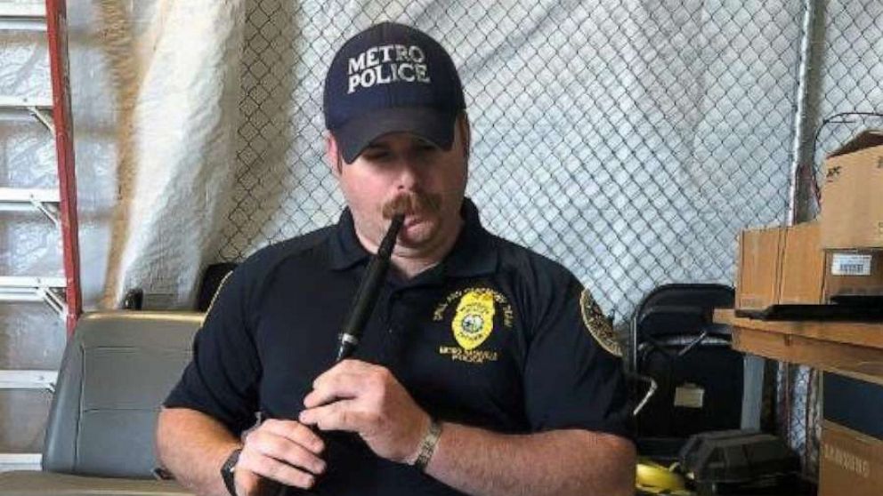 PHOTO: Metro Nashville Police Department officer John Anderson, 28, was killed when his car was hit by an unlicensed driver on Thursday, July 4, 2019. Anderson was a bagpiper for the department.