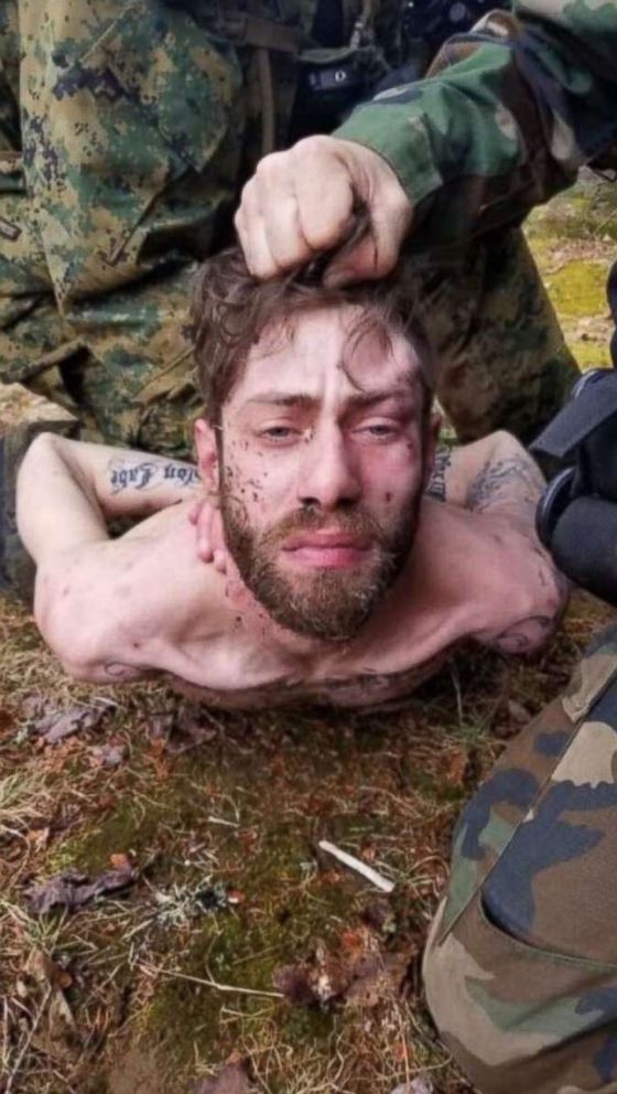 PHOTO: John Daniel Williams was arrested by Maine State Police on April 28, 2018, for allegedly shooting a sheriff's office corporal to death this week. He evaded authorities for four days.