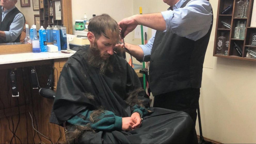 PHOTO: Johnny Bobbitt received a haircut due to the generosity of Kate McClure, who raised more than $360,000 after Bobbitt helped her on the side of the road.