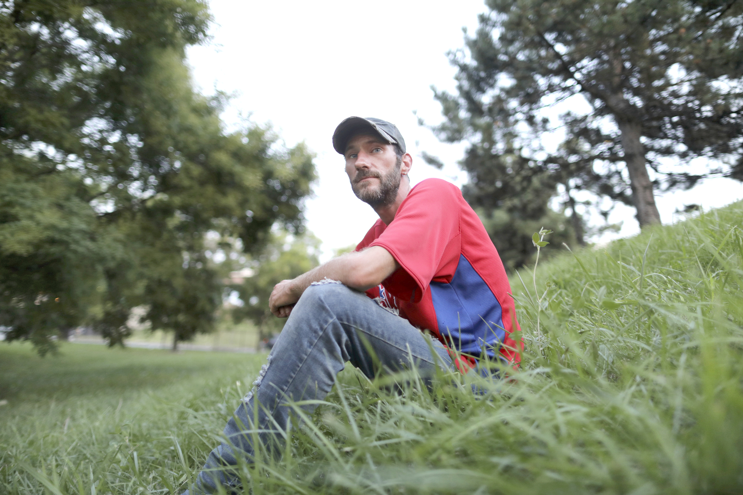 PHOTO: This photo taken Aug. 15, 2018, shows Johnny Bobbitt Jr., a homeless man who used his last $20 to fill up the gas tank of a stranded motorist in Philadelphia.