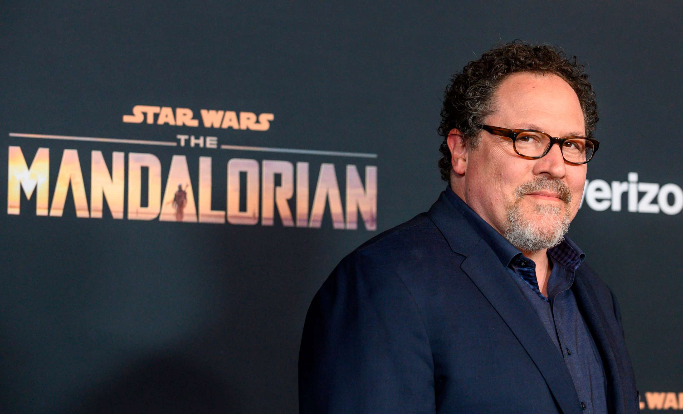 PHOTO: Show creator Jon Favreau arrives for Disney+ World Premiere of "The Mandalorian" at El Capitan theatre in Hollywood, Nov. 13, 2019.